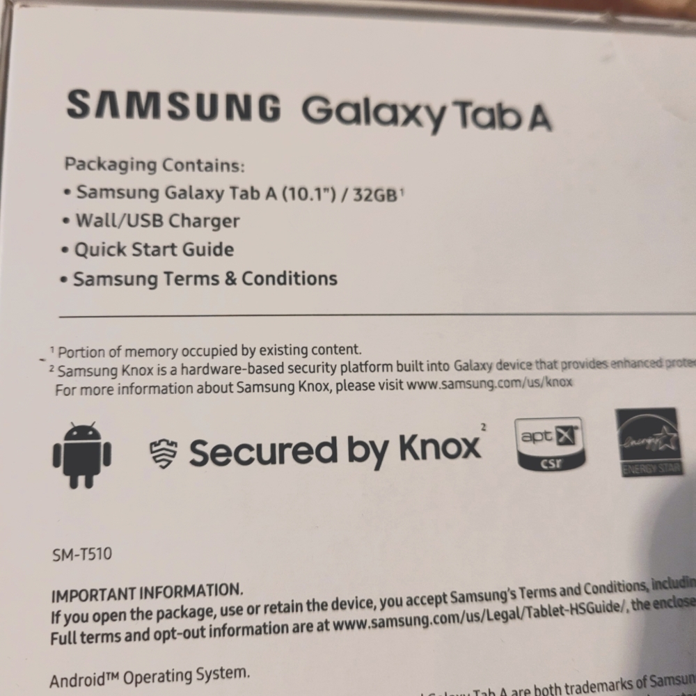 Galaxy tab A - Picture 4 of 4